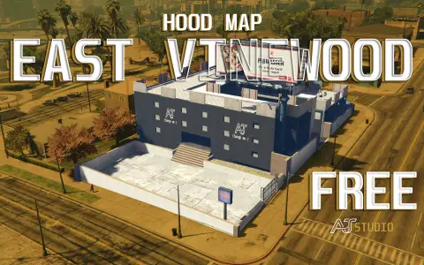 [MAP] East Vinewood Hood Map GTA 5 FiveM + interiors