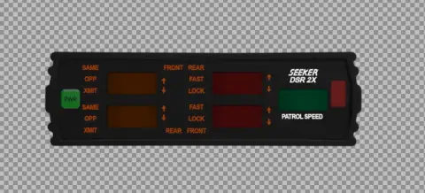Seeker Dual DSR 2X-Dual Antenna Police Radar