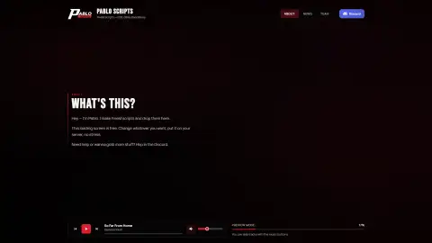 Pablo Loading Screen Interactive FiveM Load Screen