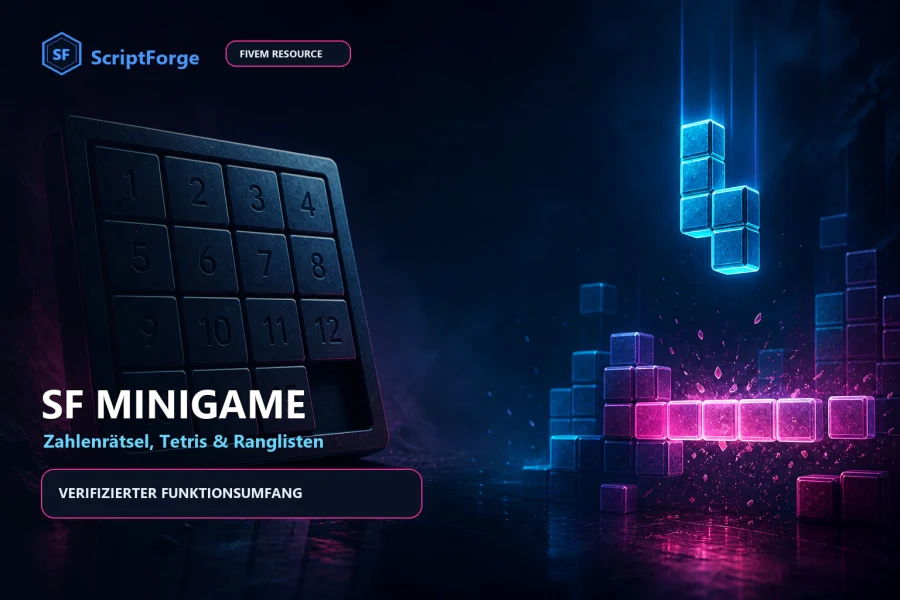 SF Minigame-Number Puzzle, Tetris & Leaderboards | ScriptForge