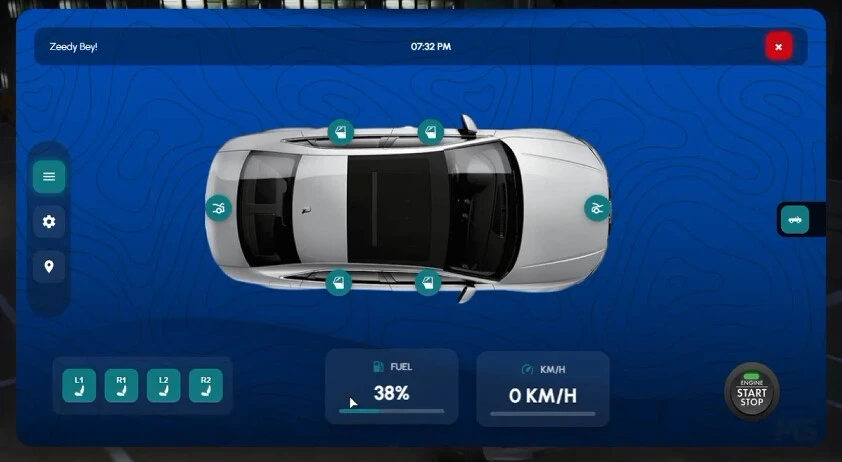 Fivem Car Control Script High UI Ms Studio