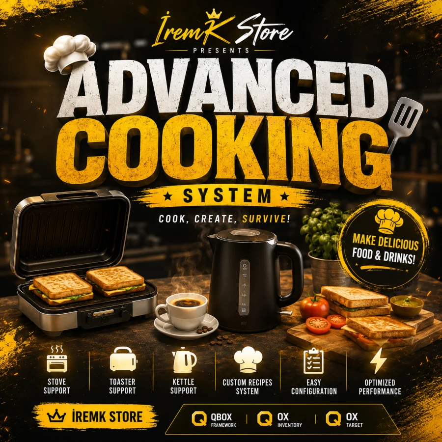 İremK Store | Advanced Cooking Script