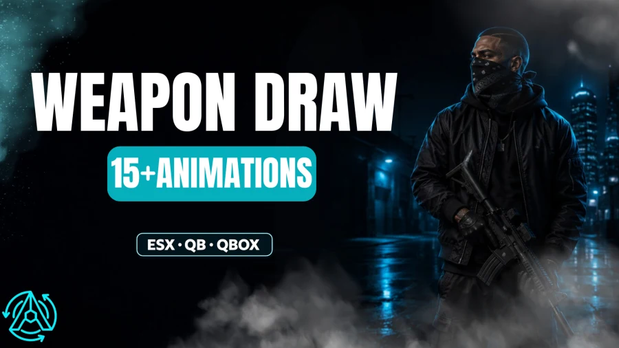 Axel Weapon Draw | 17 Animations | ESX, QB-Core, Qbox & Standalone