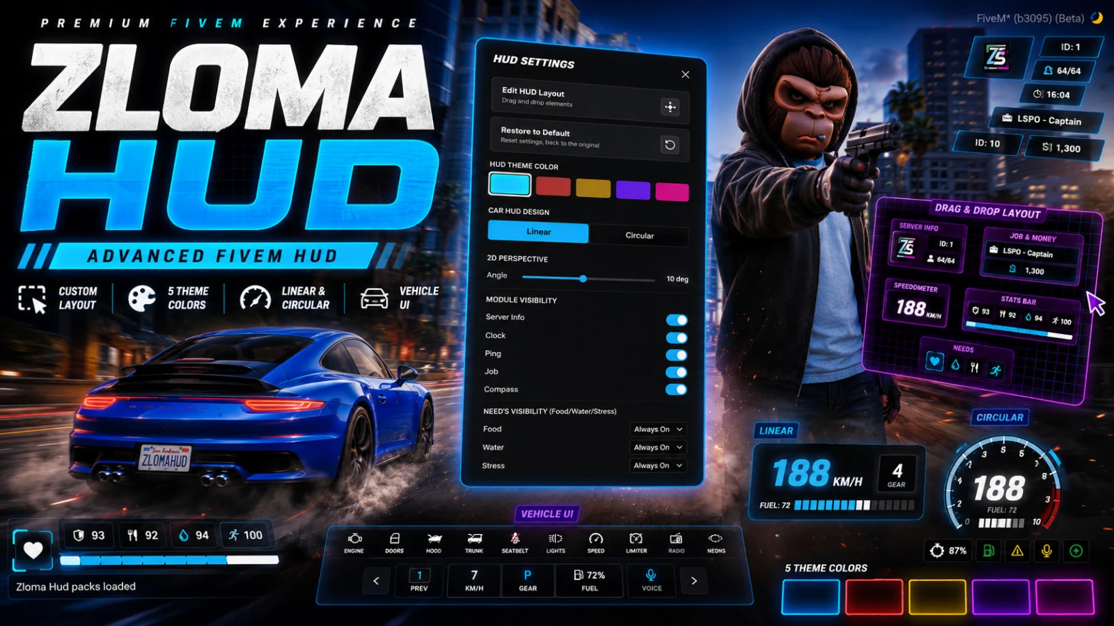 Zloma HUD