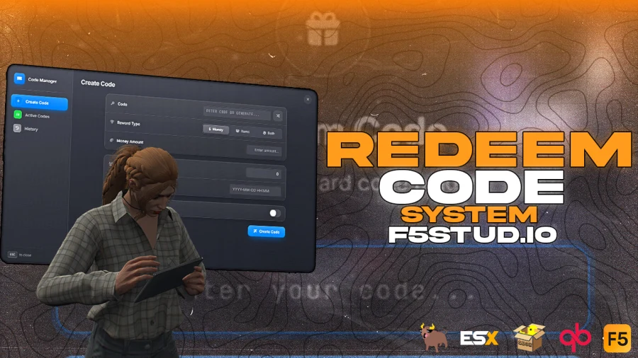 F5 REDEEM CODE-In-game redeemable rewards, fully managed