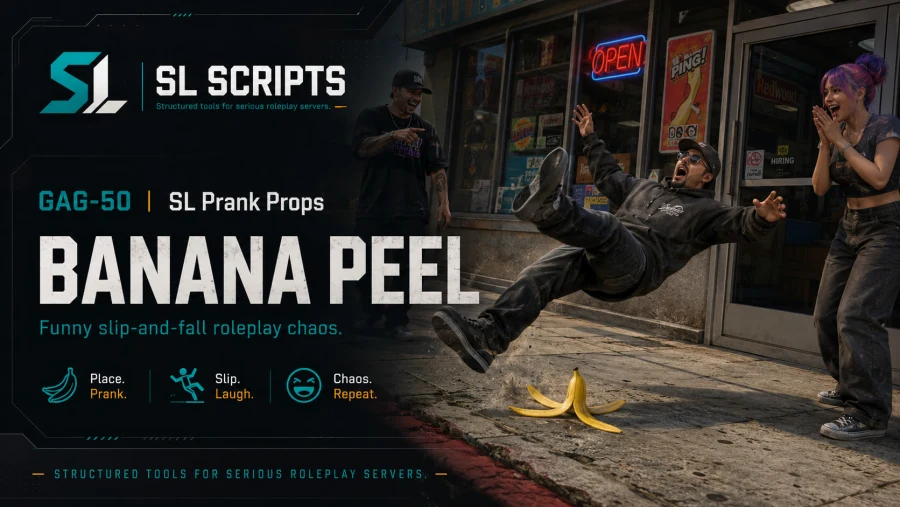SL Prank Props-Banana Peel