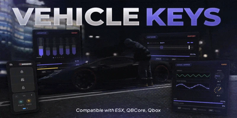 Advanced Vehicle Keys System