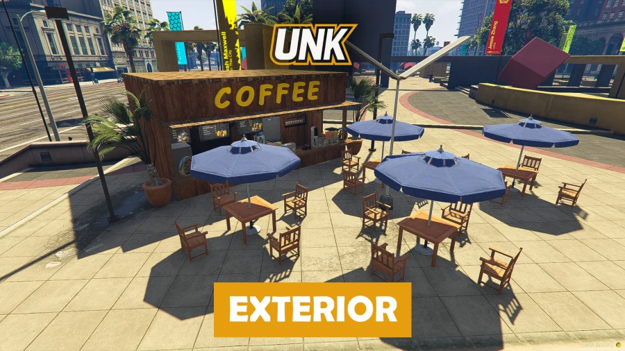 Mini Coffee Kiosk-Legion Square Spot