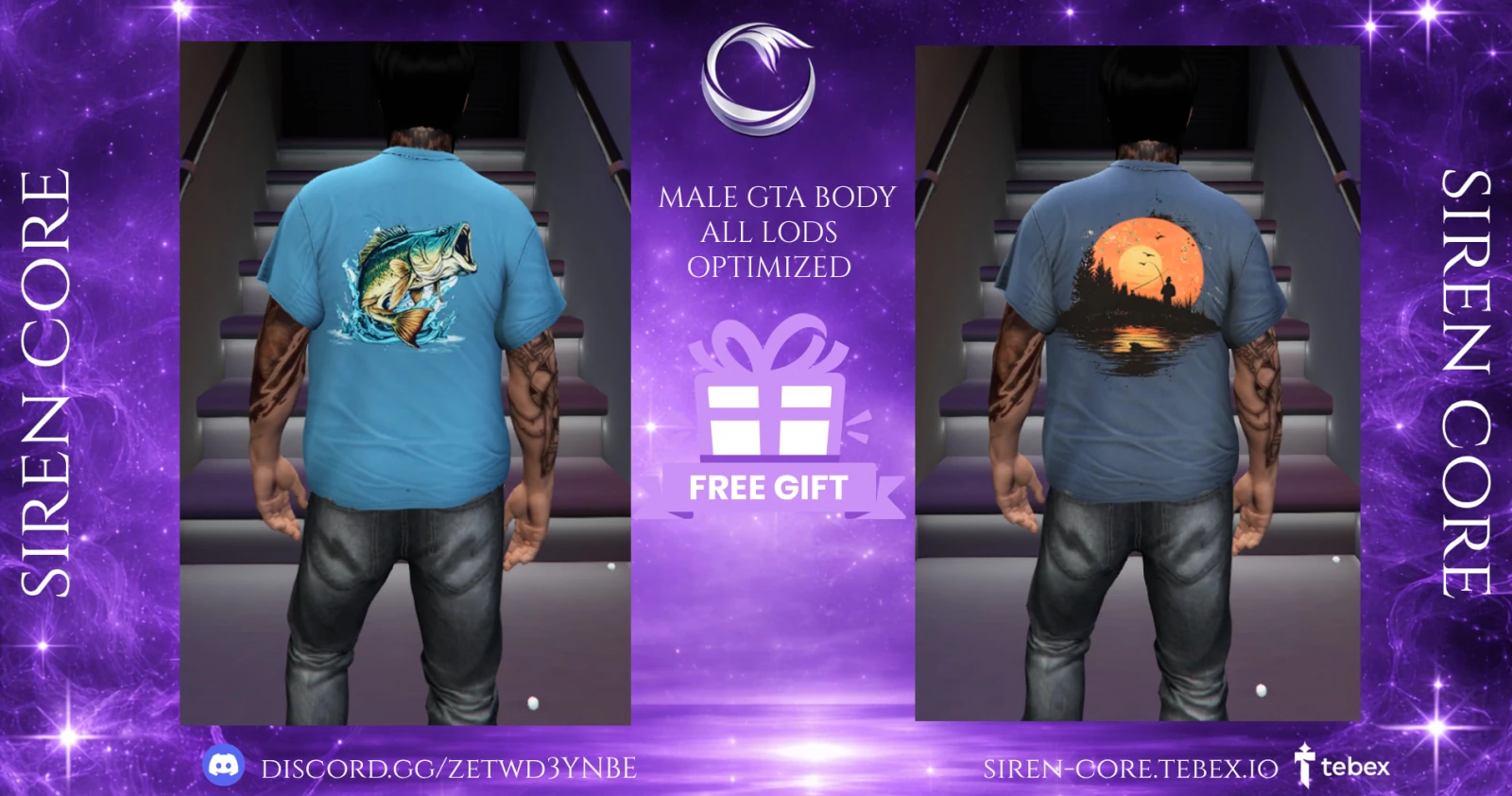 Outdoors Tee by SirenCore