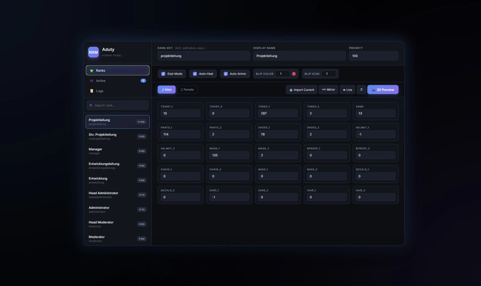 NXM Aduty The admin-duty script you'll actually enjoy using