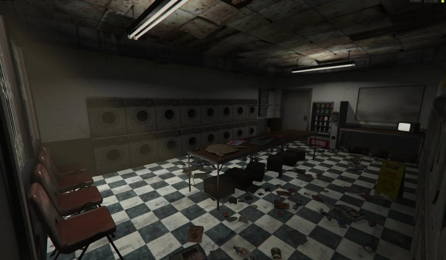 Free Abandoned Laundromat