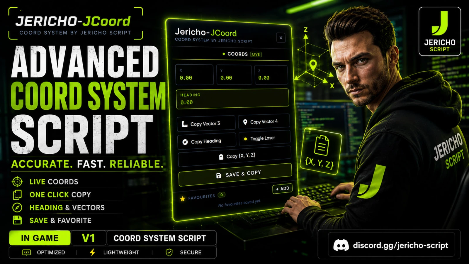 Jericho-JCoord | Advanced Coordinate System