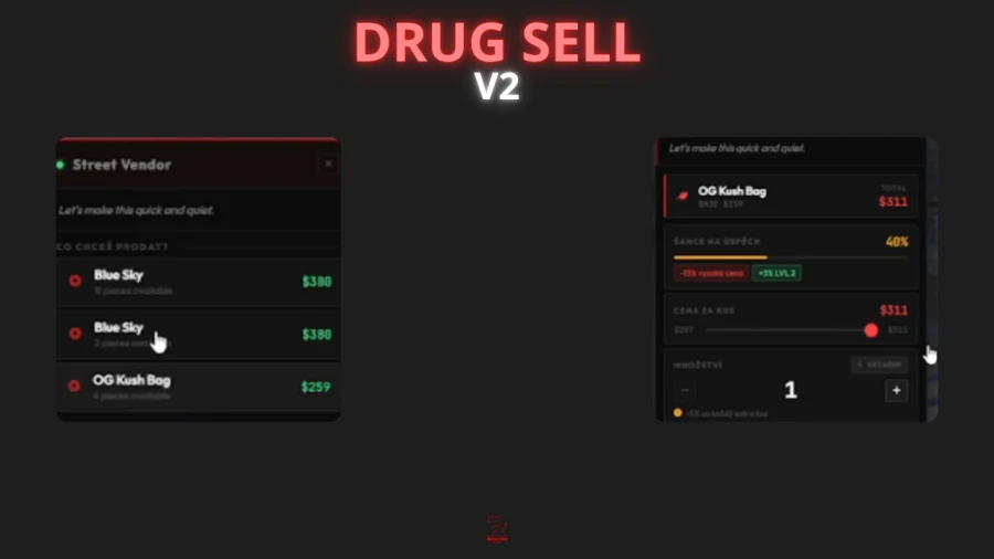 Drug Sell v2 | Renovax Scripts
