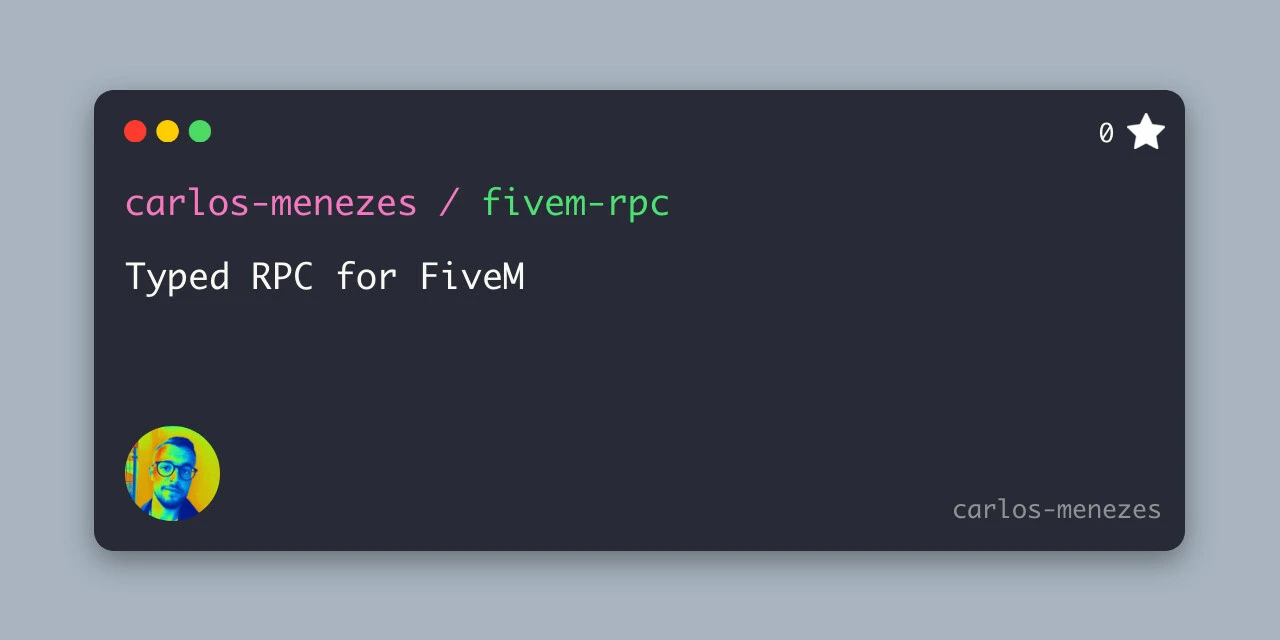 Fivem-rpc: typed RPC for FiveM