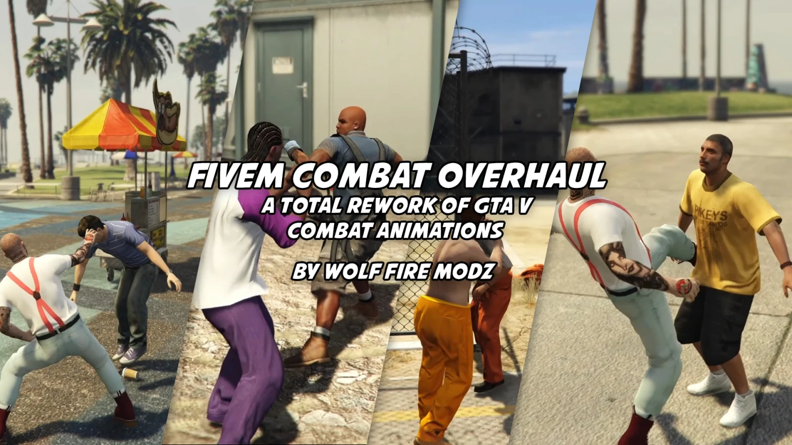 FiveM Combat Overhaul-Full Combat Animation Rework