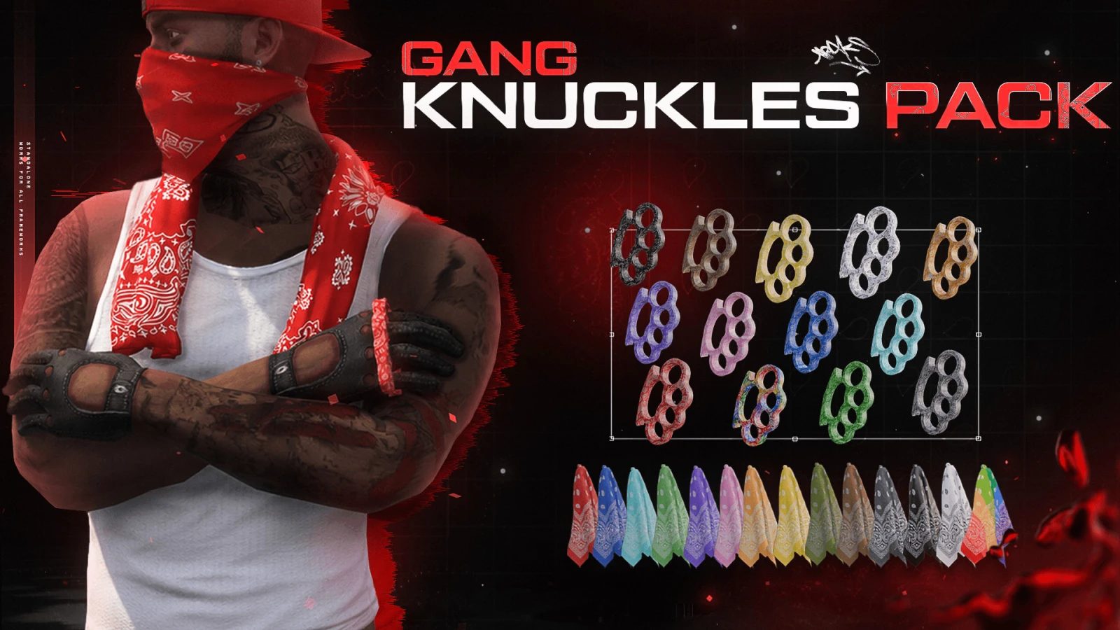 Gang Knuckle Duster Pack