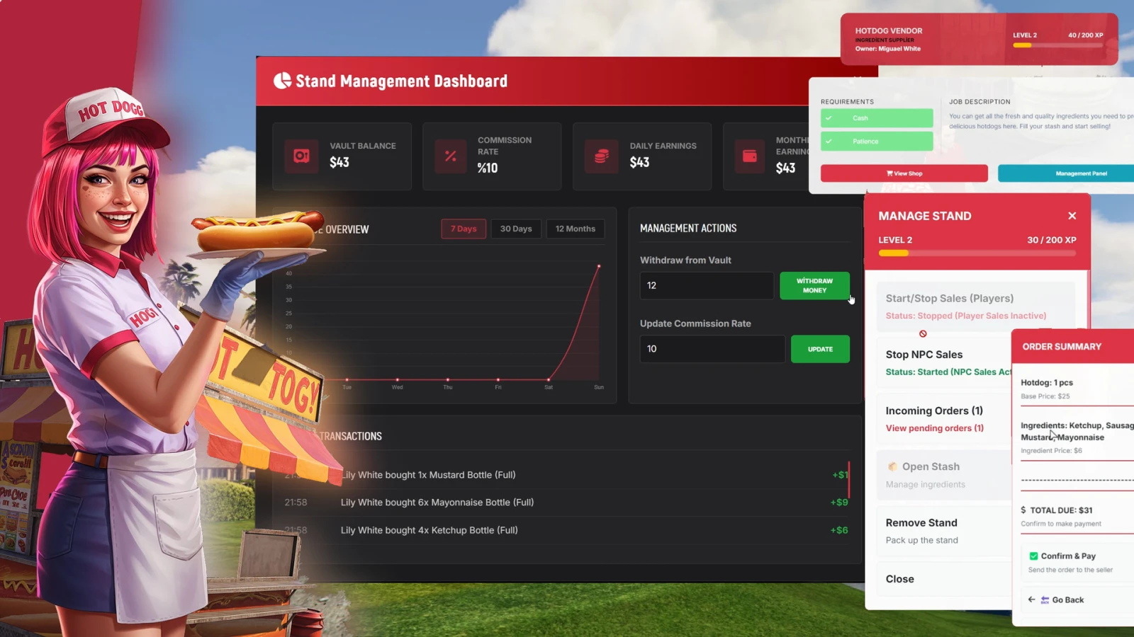 FREE Most Advanced and Detailed All In One Hot Dog script v2