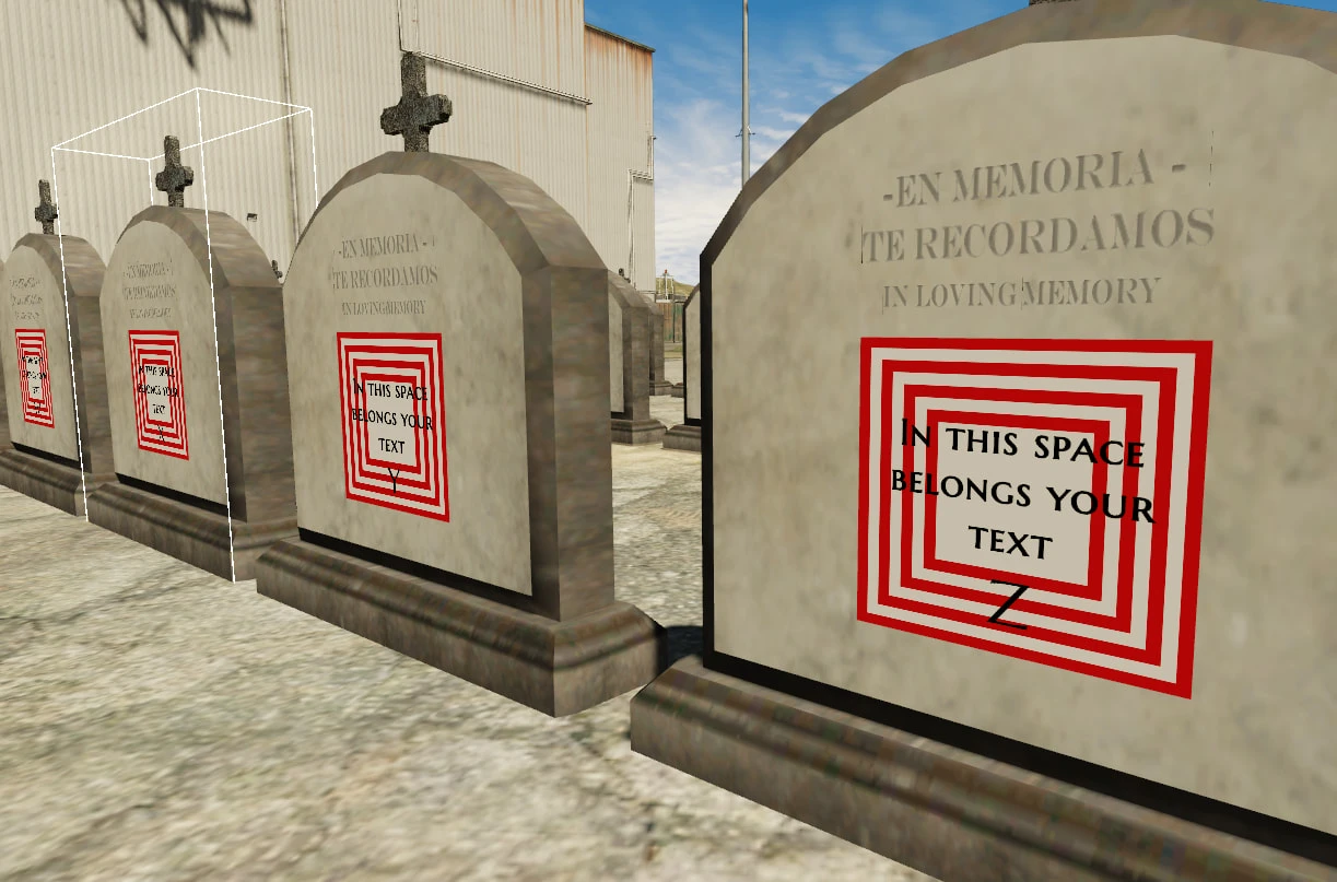 Gravestone Props