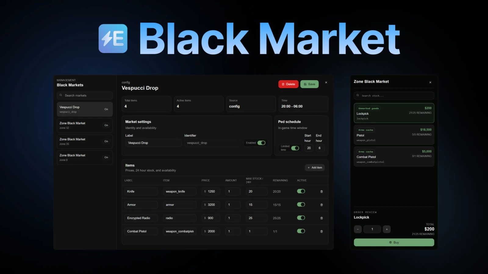 Electus Black Market