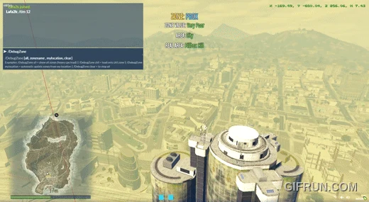 Debug Game Zones