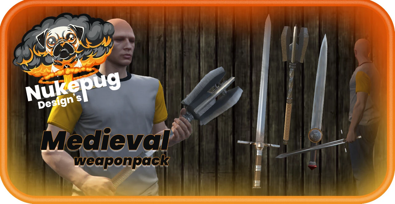 Medieval weaponpack