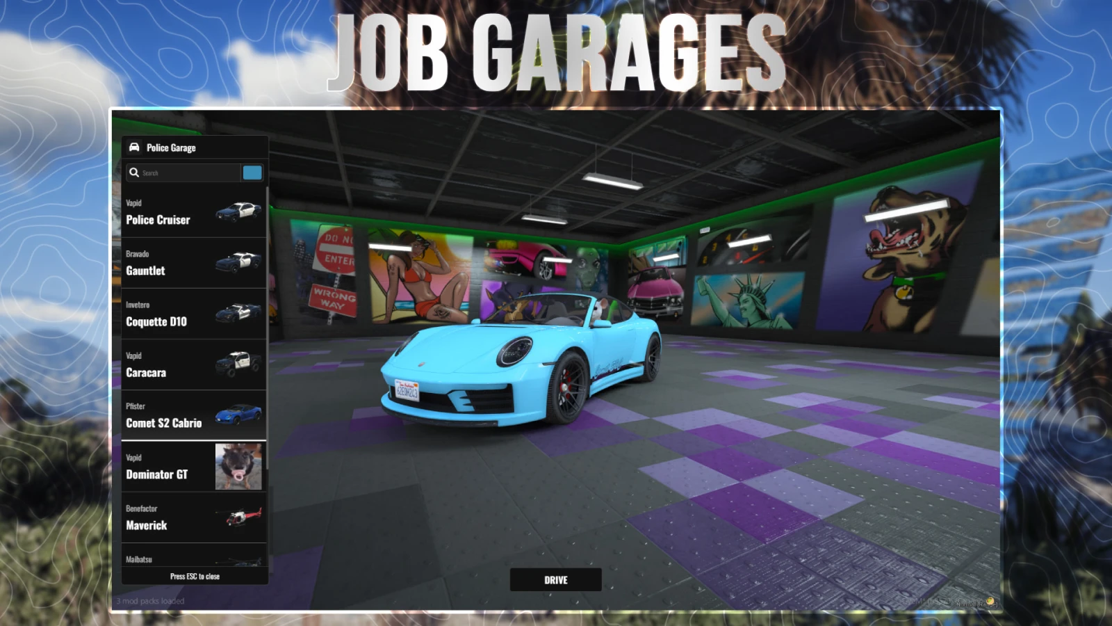 Job Garages