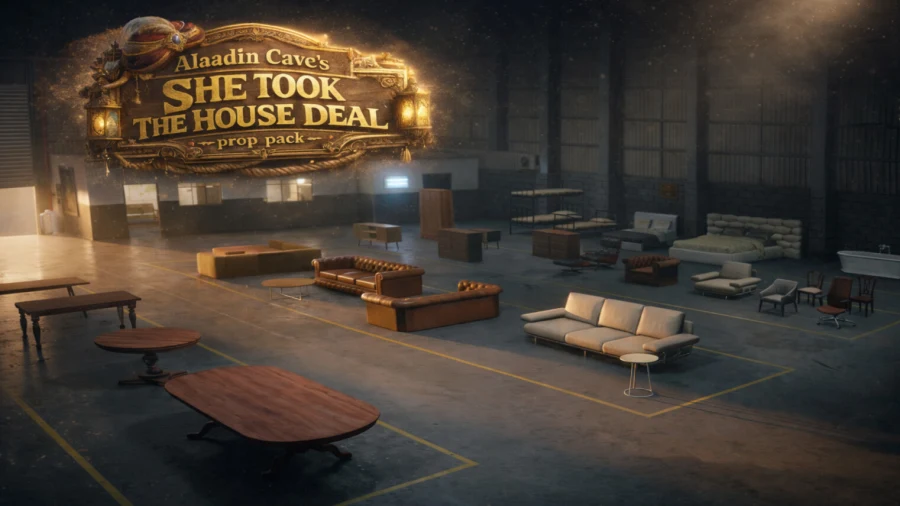 Aladdin's Cave-Free Furniture Pack