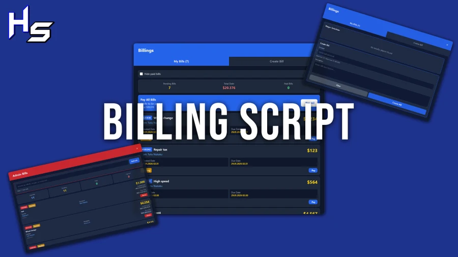 High Studios Billing Script