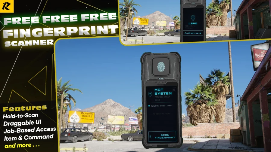 FREE FINGERPRINT SCANNER
