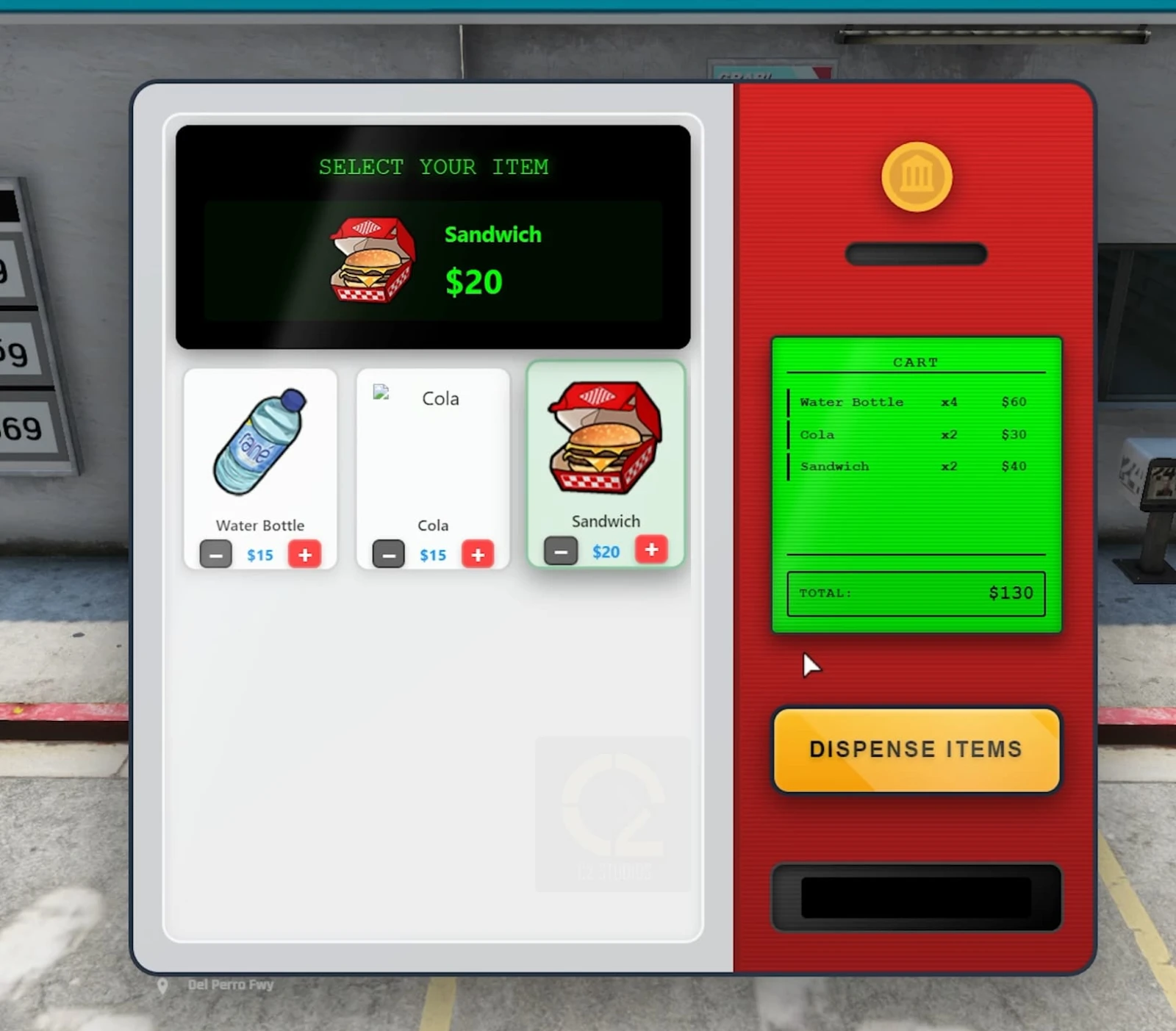 Advanced Vending Machine Script