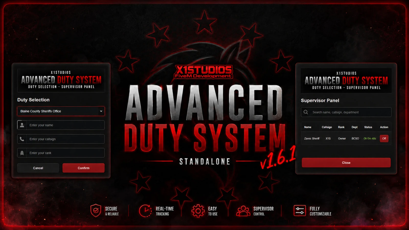 Advanced Duty System (X1Studios)