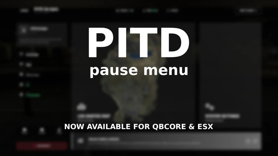 PITD Pause Menu-Premium & Responsive