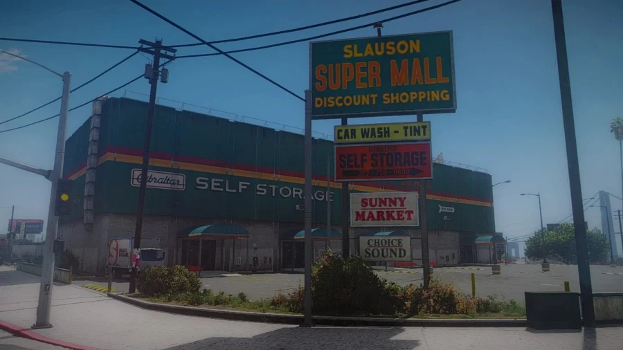 Slauson Super Mall Environment Mod [Legacy | Enhanced]
