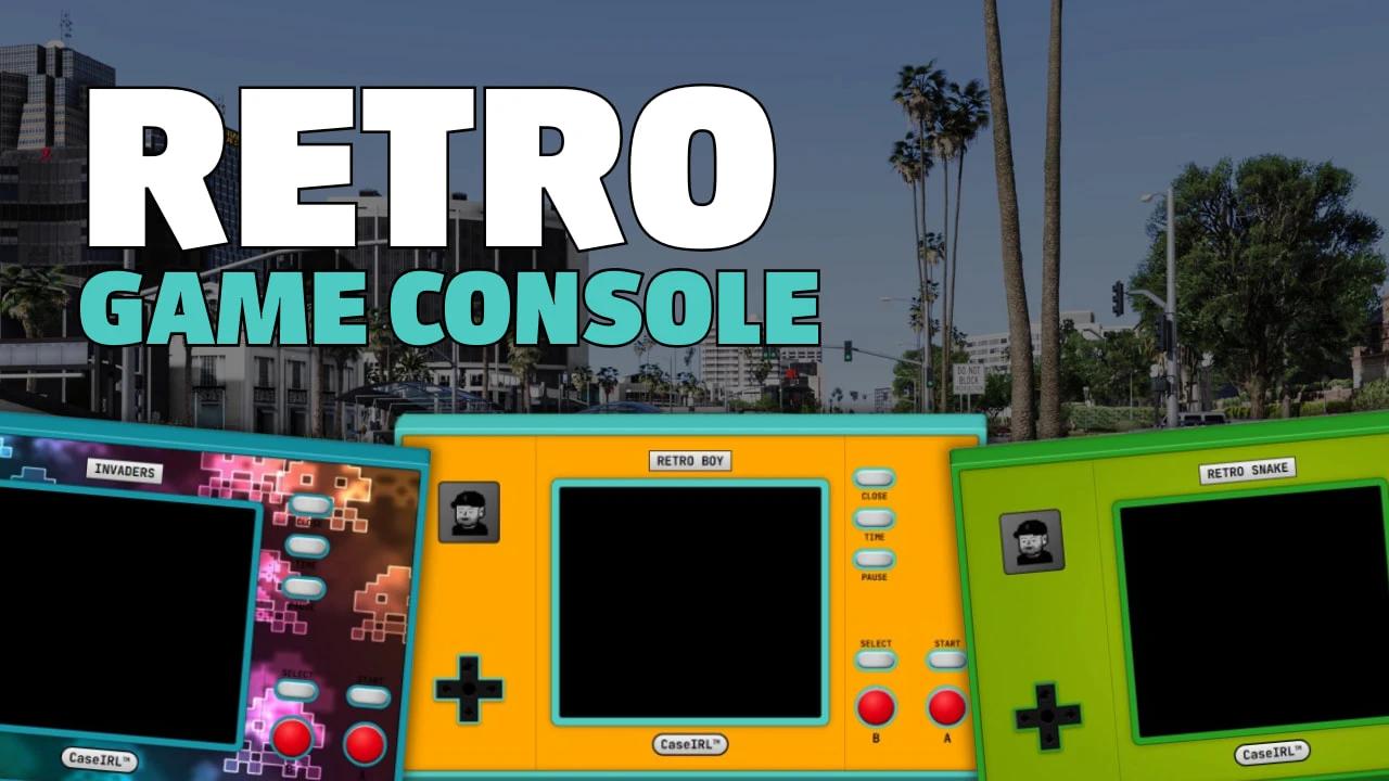 Retro Games Console (iFrame Loader)