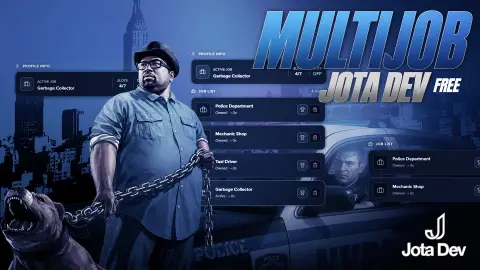 FREE Multi Job System | Manage Multiple Jobs on Your FiveM Server