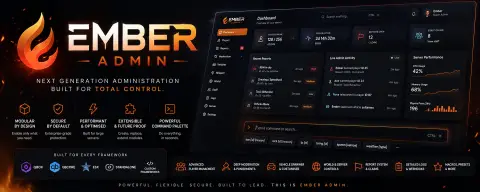Ember Admin-Fully Modular Admin Menu