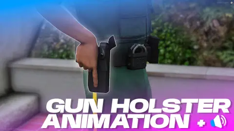 EUP Gun Holster Animation Script with Sounds