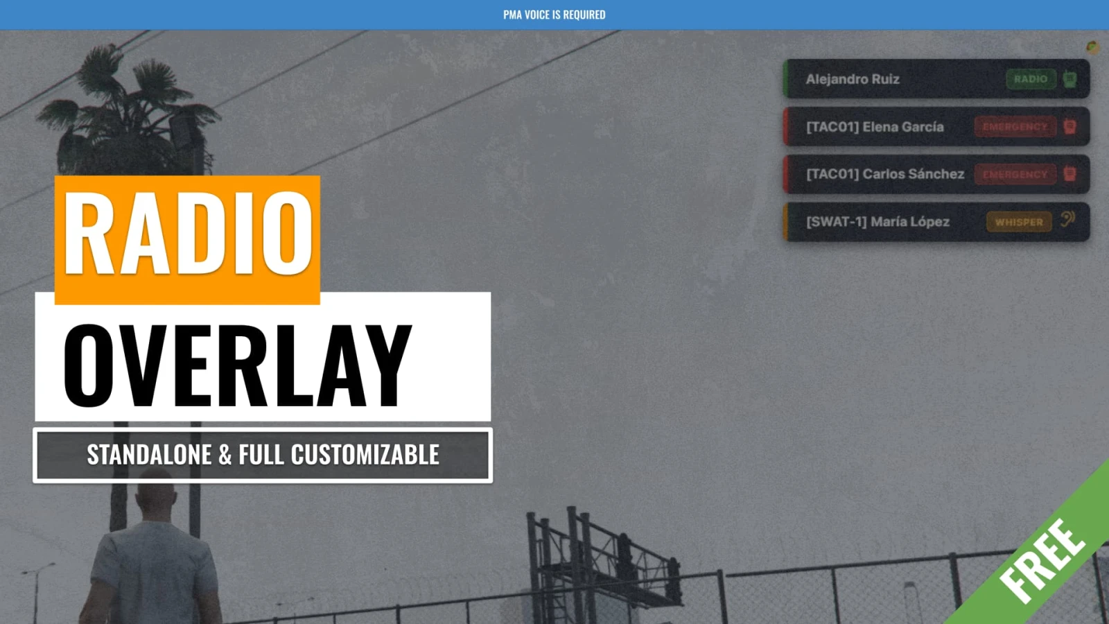 Radio Overlay