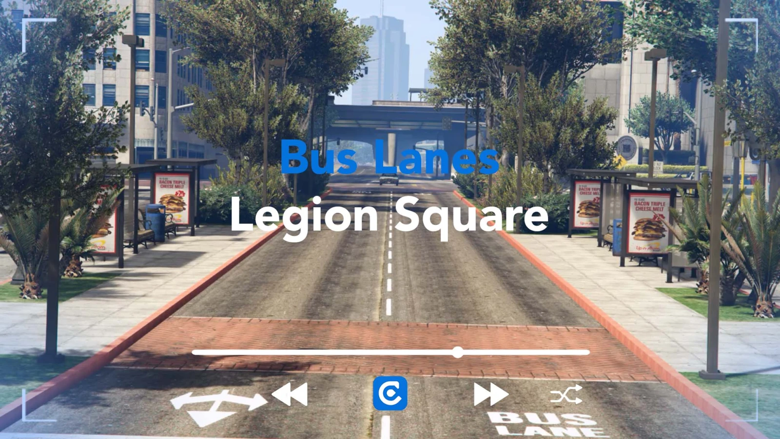 Bus Lanes Near Legion Square