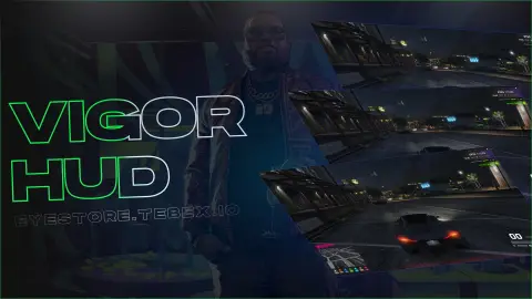 VIGOR HUD-#1 Premium QBCore HUD Script | FiveM Advanced HUD | Modern Animated UI | Ultra-Optimized Performance