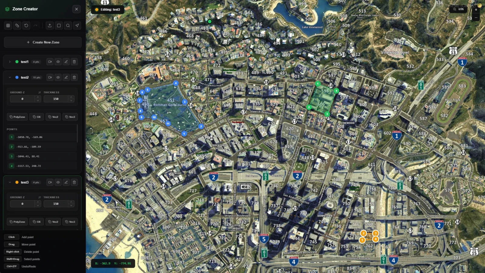 Zone Creator