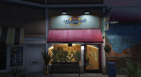 Vespucci flowers store