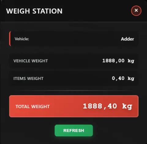 Vehicle Weigh Station