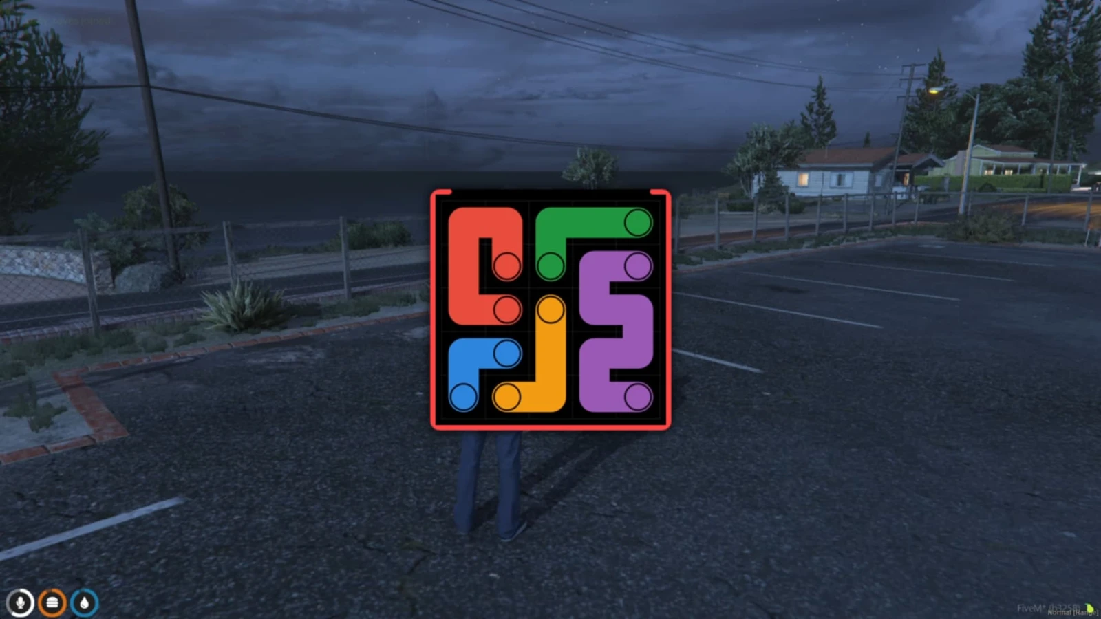 CR Flow-Skill-Based NUI Puzzle Minigame (5x5-9x9, Guaranteed Solvable)