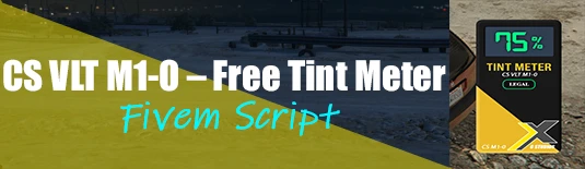 CS VLT M1-O-Free Tint Meter