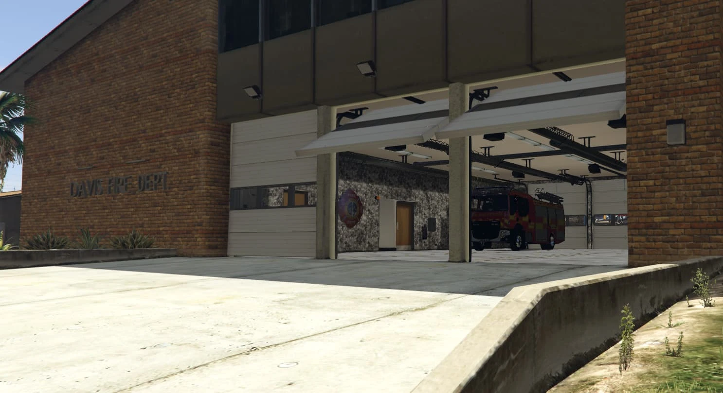 Modern Simple Firestation Map