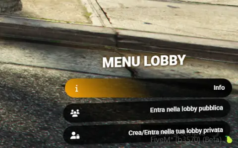 FiveM Basic Lobby System