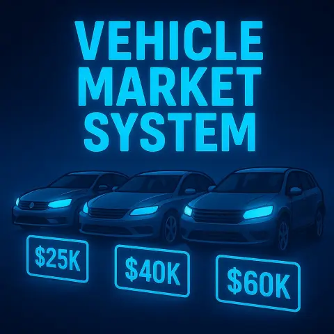 Simple vehicle market