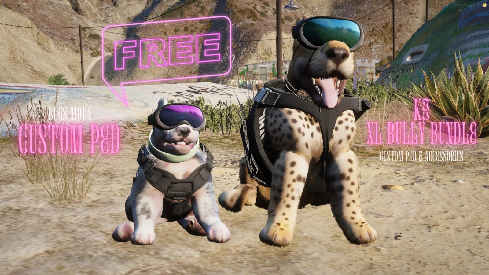 K9 XL Bully Puppy & Adult Peds (FREE)