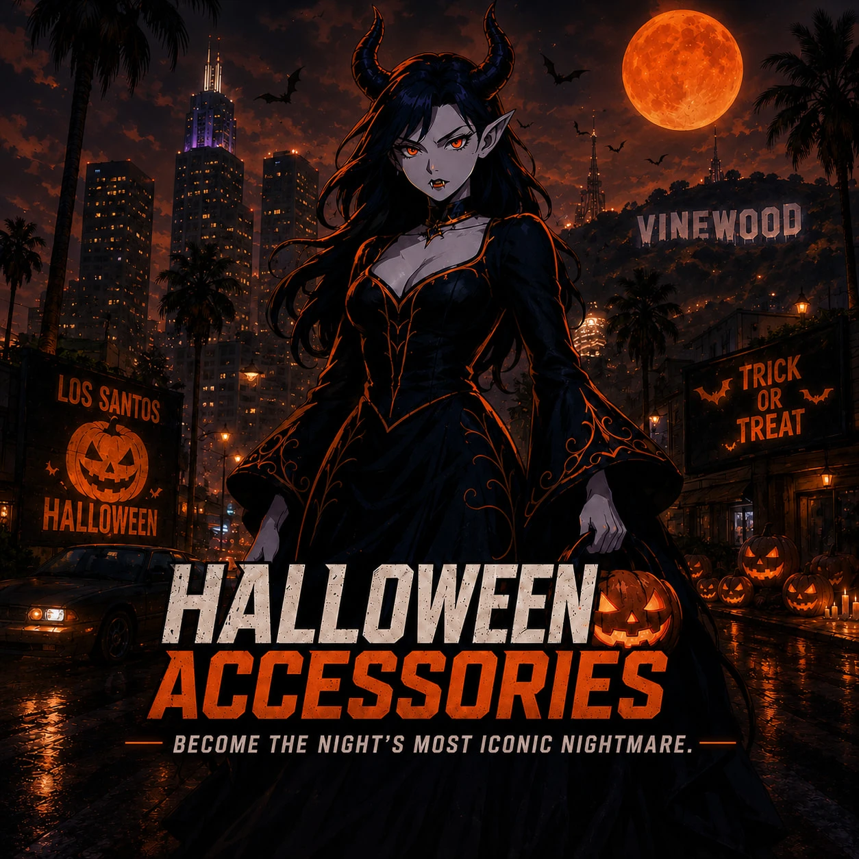 Halloween Free Outfit & Accessory Pack
